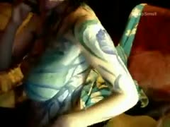 On-camera body painting